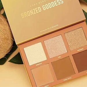 Kara Beauty Bronzed Goddess Highlighter & Bronzer Palette